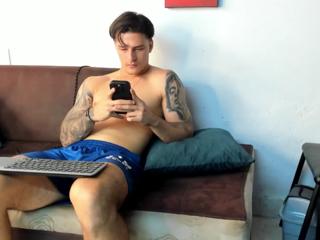 Dominick Walker webcam model stream image
