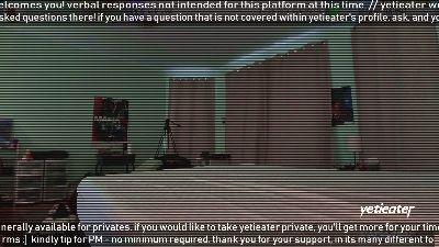 yetieater webcam model stream image