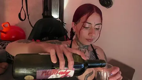 selene_red_ webcam model stream image