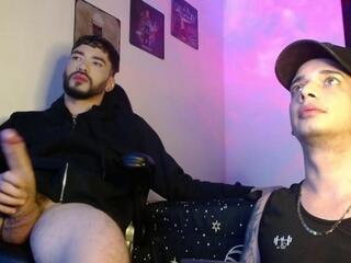 Bryam &amp; Drake webcam flirt4free model stream image