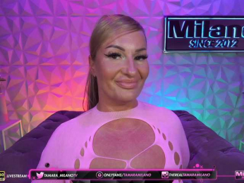 TamaraMilano webcam model stream image