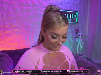 TamaraMilano webcam model stream image