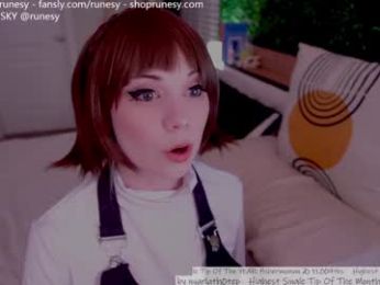 runesy webcam model stream image