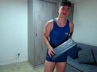 Andre Parker webcam model stream image