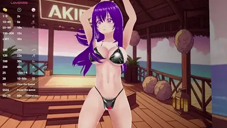 AkiraVixent webcam model stream image