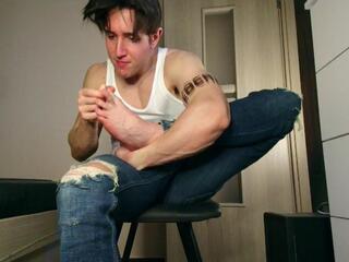 Christian Levine webcam model stream image