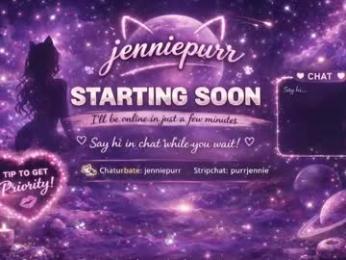 jenniepurr webcam chaturbate model stream image