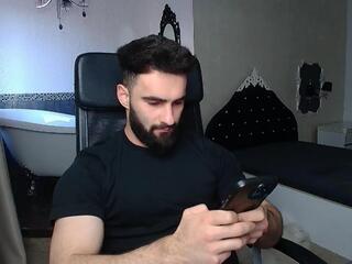 Jeff Richi webcam flirt4free model stream image