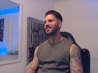 David Krob webcam flirt4free model stream image