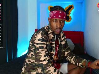 Aron Collins webcam flirt4free model stream image