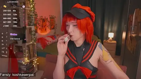 koshkasenpai webcam model stream image