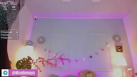 Nicollemays webcam model stream image