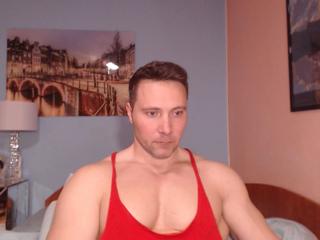 Hunky Muscle webcam flirt4free model stream image