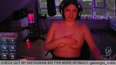 Gamergirl-Linela webcam model stream image