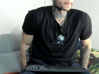 James Leeandros webcam flirt4free model stream image