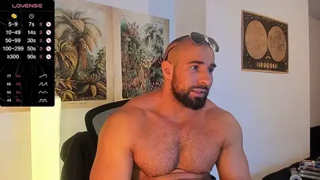 Musculus6 webcam model stream image