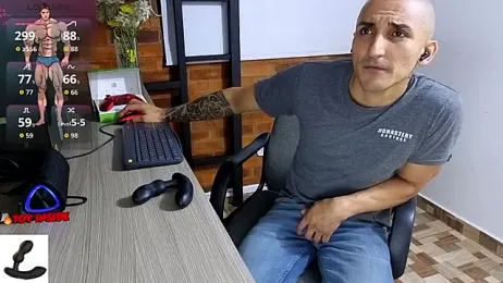 Marck_Muscle webcam model stream image