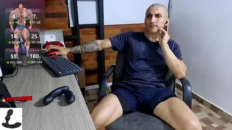 Marck_Muscle webcam model stream image