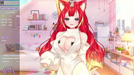 LewdFoxy_VT webcam model stream image