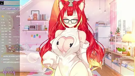 LewdFoxy_VT webcam model stream image