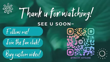 TrickyKitsune webcam stripchat model stream image