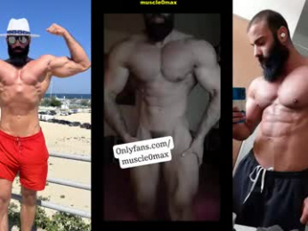 muscle0max webcam chaturbate model stream image