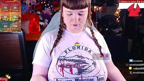 VelvetDiablo webcam model stream image