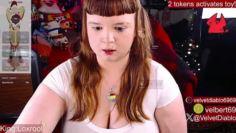 VelvetDiablo webcam model stream image