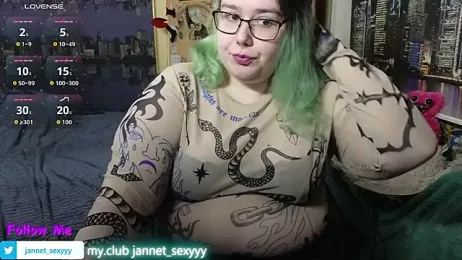 JannetPie webcam model stream image