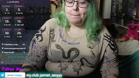 JannetPie webcam stripchat model stream image