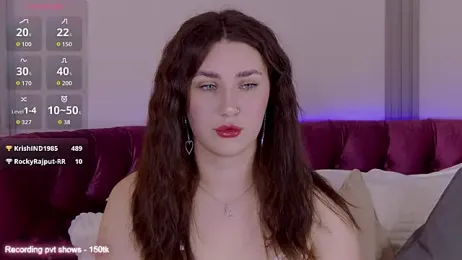 KiraBarlows webcam model stream image