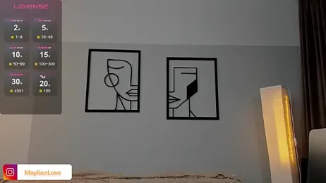MaylienLove webcam model stream image