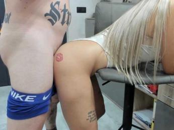 tattoo-couple webcam model stream image