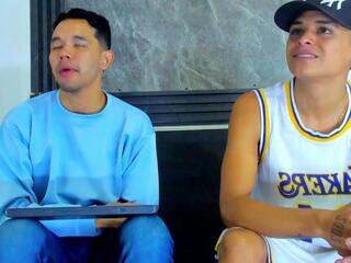 Mathias &amp; Kenny webcam flirt4free model stream image