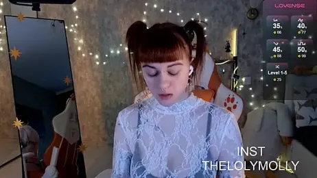 LolyMolli webcam model stream image