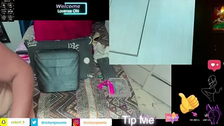 QueenVickyGX webcam model stream image