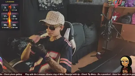 AcidMilo webcam model stream image