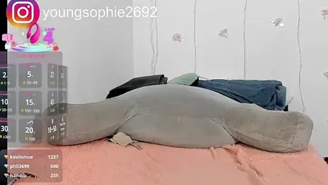 YoungSophie webcam model stream image