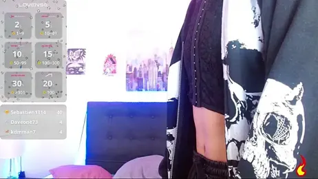 goth_minerva webcam model stream image