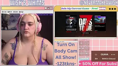 nevermakeawish webcam stripchat model stream image