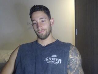 Thiago Thomspons webcam flirt4free model stream image