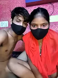Antique-stickchart-couple webcam model stream image
