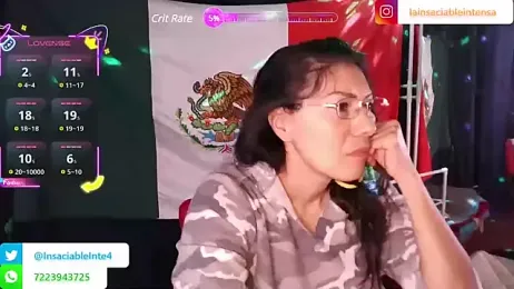 LaInsaciableIntensa webcam model stream image