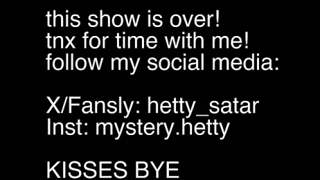 Hetty_satar stripchat stream image