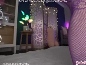 heatherbby chaturbate stream image, 25.01.2026 22:20